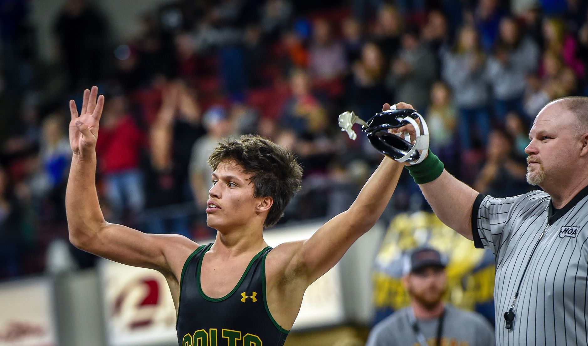 Day two of the wrestling tournament